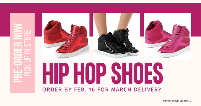 Place Your Order: Hip Hop Shoes