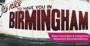 Where to eat when visiting Birmingham for weekend dance convention or competition