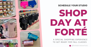 Shop dancewear at forte dance essentials in Hoover, Alabama